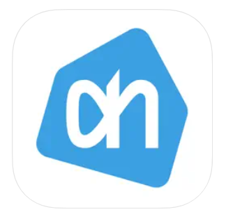 Logo van de Albert Heijn app