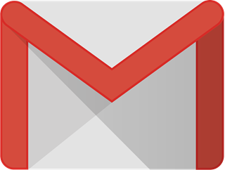 Logo van de Gmail app