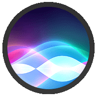 Logo van Siri