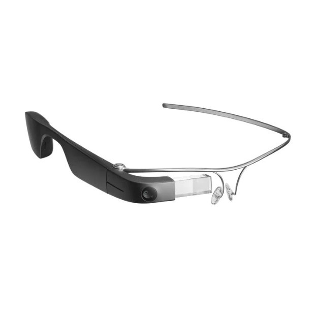 Envision Glasses, een lichtgewicht modern brilmontuur die is uitgerust met een
kleine, discrete camera en een ingebouwde
luidspreker.