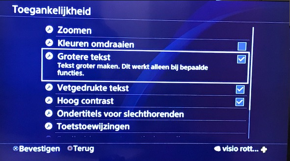 voorbeeld grotere tekst