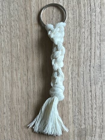 Macramé Sleutelhanger