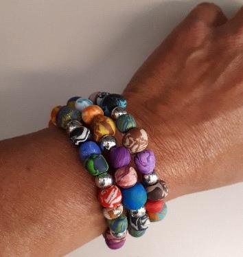 Armband met drie omwentelingen               