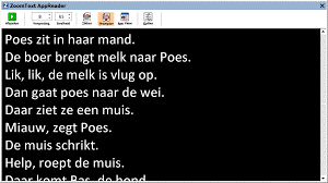 Voorbeeld van de AppReader