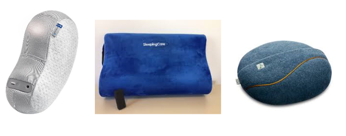 De geteste relaxkussens op een
rij