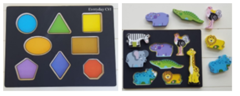 Puzzels met aangepaste
achtergrond