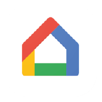 Google Home logo. Het Google Home-app-pictogram heeft de vorm van een
gestileerd huis met een kegelvormig dak. Het huis is opgebouwd uit drie
verschillende gekleurde delen: rood aan de onderkant, geel in het midden en
groen aan de bovenkant. Het rood vertegenwoordigt de onderkant van het huis en
fungeert als basis, terwijl het gele deel erboven zich uitstrekt en geleidelijk
smaller wordt naar de top. Het groene dak, dat lijkt op een kegel, is het
kleinste gedeelte bovenaan. Het kleurgebruik en de vorm suggereren een gevoel
van opbouw en groei, wat past bij het idee van het verbeteren en beheren van
slimme apparaten in huis met behulp van de Google
Home-app.