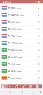 Acapela TTS Voices met de
Nederlandse stemmen 