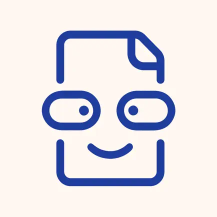 Logo van de Lees Simpel app