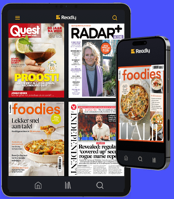 Tijdschriften op telefoon en
tablet