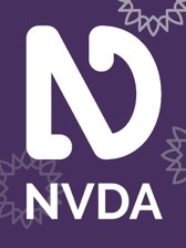 Logo van de NVDA-schermlezer