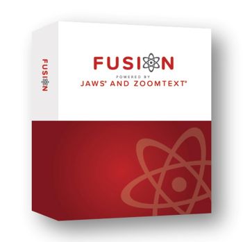 Fusion als product in doos weergegeven